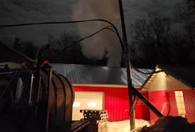 When warm spring days are followed by cool nights, the sap flows nicely and sometimes, that means you work around the clock. That was the case last weekend at McCormicks Maple Syrup Supplies in Springhill N.S. I wonder if the workers were too busy to notice the lovely lunar corona?