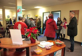 More than 75 visitors dropped by the Colchester Sexual Assault Centre’s open house on Dec. 7 to see the new location. The centre recently moved into space at 35 Commercial St., Suite 403.
LYNN CURWIN/TRURO DAILY NEWS