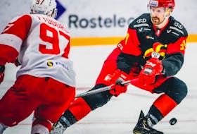 Antigonish native Alex Grant is in his second season with Jokerit of Finland in the Kontinental Hockey League (KHL). MIKKO TAIPALE/JOKERIT