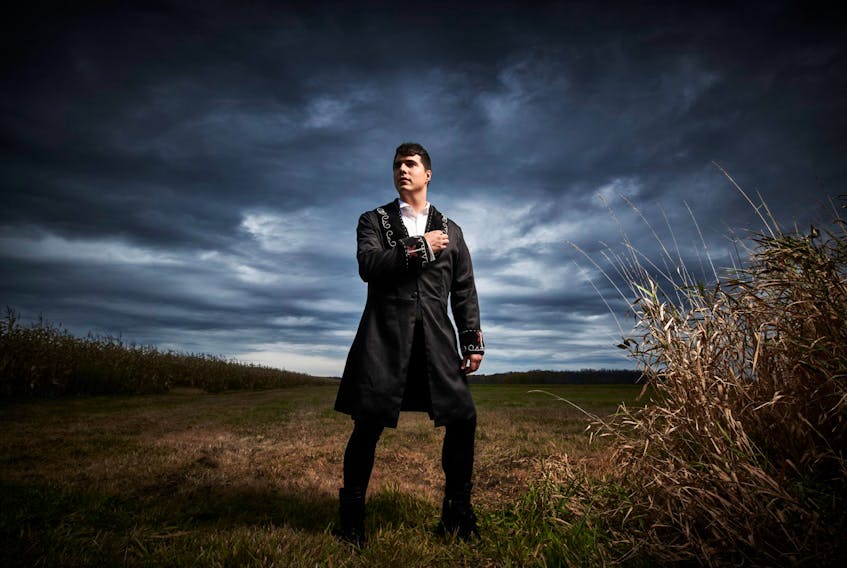 Jeremy Dutcher will take the St. F.X. Schwartz School of Business Auditorium stage Sunday, Dec. 1, as part of the 2019 Antigonish Performing Arts Series. Showtime is 7:30 p.m. CONTRIBUTED BY MATT BARNES