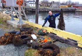 Shawn Bath’s Clean Harbours Initiative has involved removing tires, ghost nets, plastics and other trash from the Atlantic Ocean the past few months. Bath says without more funding, he will have to retire the operation until the spring of 2019. With Husky Energy’s SeaRose platform causing the biggest oil spill in the province’s history, he has reached out to the company to see if they are interested in his environmental mission.