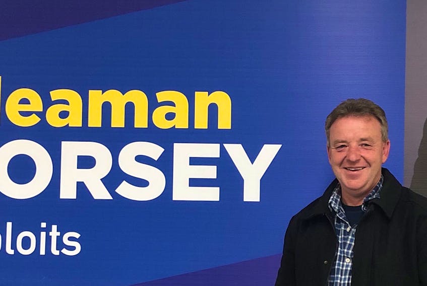 Pleaman Forsey knocked off Jerry Dean in the riding of Exploits.