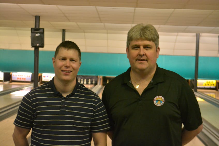 Ryan Stockley, left, and Paul Brake will be representing Newfoundland and Labrador at the upcoming 2019 Master Bowlers Association of Canada nationals being held in Gatineau, Que., from June 28  to July 4.