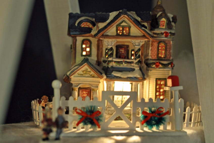 A family originally from Gander is hoping to retrieve a family heirloom, a Christmas village similar to the piece pictured here, that was accidently sold during an estate sale in Gander in April 2017. They are currently making their third internet plea for information as to who may have the set.