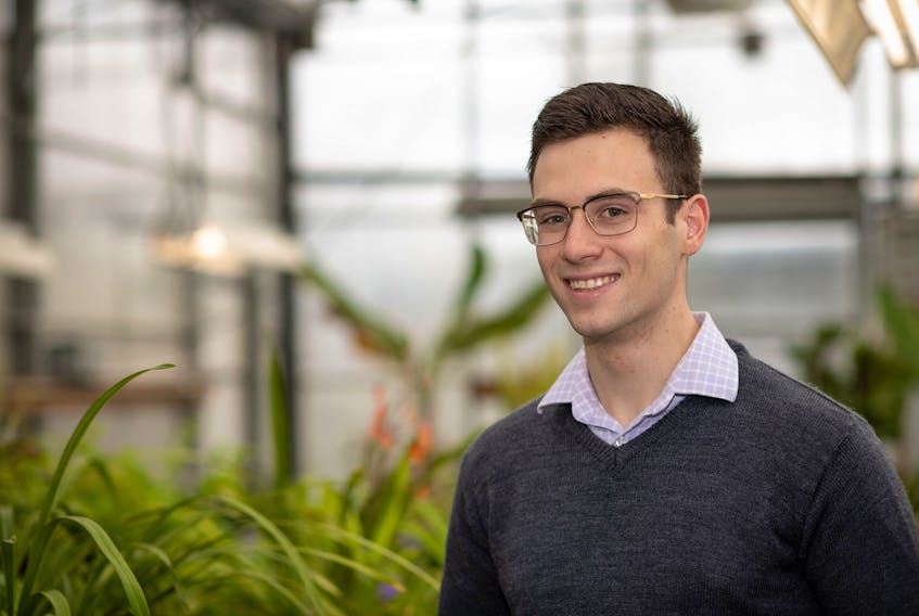 Bennett Newhook is executive director with Greenspace Urban Farms, a student-led social enterprise that focuses on food sustainability projects. With funding from Memorial University’s Harris Centre, Newhook is currently working to develop a year-round greenhouse in Baie Verte.