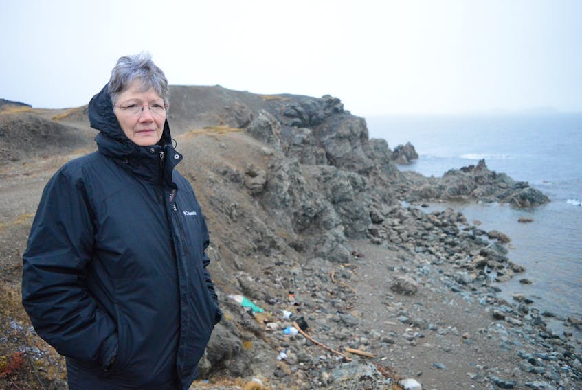 The trails and beaches of Ragged Point are a common spot for the dumping of garbage, bullet shells from shooting practice and even moose hides. Twillingate resident Darlene Bradley recently cleaned up many of the plastic and metal bullet shells scattered around the trails of the area to help tackle the  garbage issue in the area.