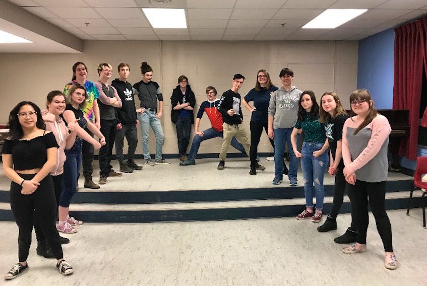 Students from Exploits Valley High have been working since October on the production of Rock of Ages: High School Edition. Performers hit the stage May 3-5.