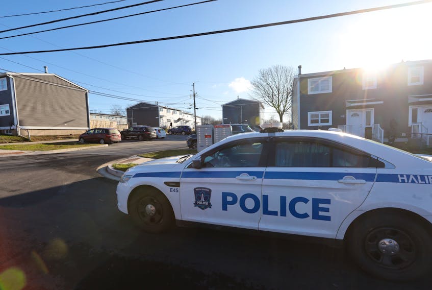 Police are still on scene after a woman was stabbed early this morning at 11 Canso Lane in Dartmouth.