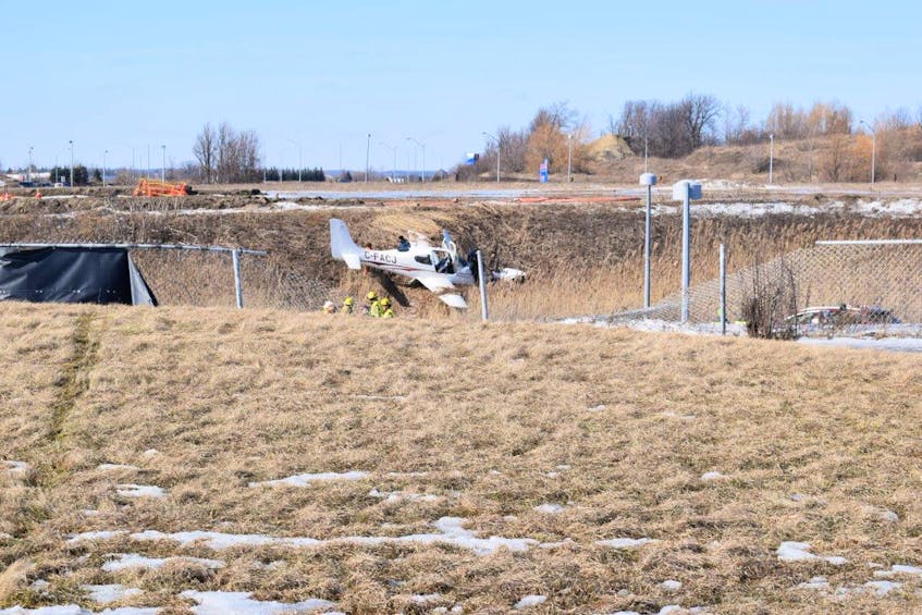 A private single engine Cirrus SR20 aircraft received significant damage during a runway excursion in Markham, Ontario on March 14, 2019.