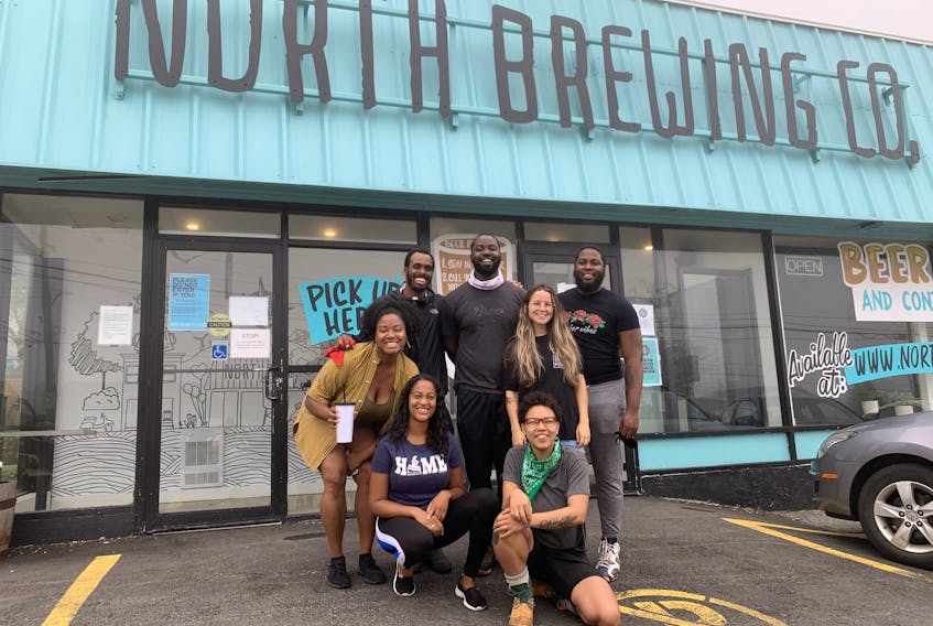 The Change is Brewing collective, a BIPOC group shown here outside North Brewing, has begun working with the craft beer industry with the aim of helping under-represented people.