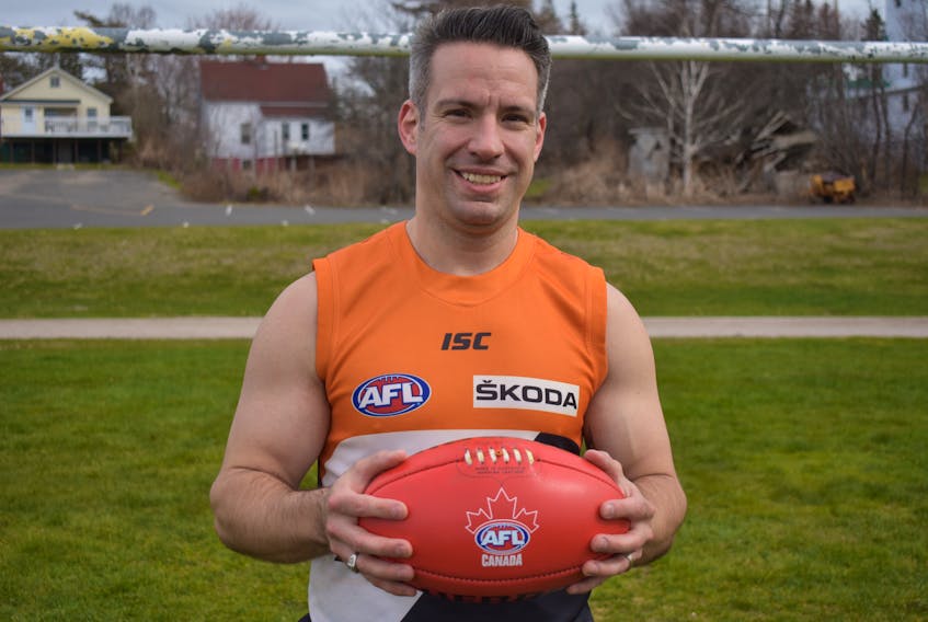 Chris Bourque of Sydney River will attend Canada’s national men’s Australian rules football team training camp this weekend in Edmonton, Alta. In total, 60 players will take part in the camp, all with the goal of representing the country at the 2020 Australian Football International Cup in Melbourne, Australia.