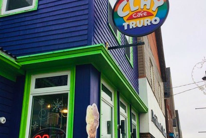 The Clay Cafe in Truro was one of a number of businesses that benefited from last year's facade and sign program.