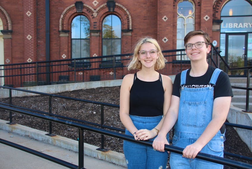 Dallace Pash and Jacob McKiel are worried about the environment. The Grade 11 students are trying to make people more aware of the need for change.