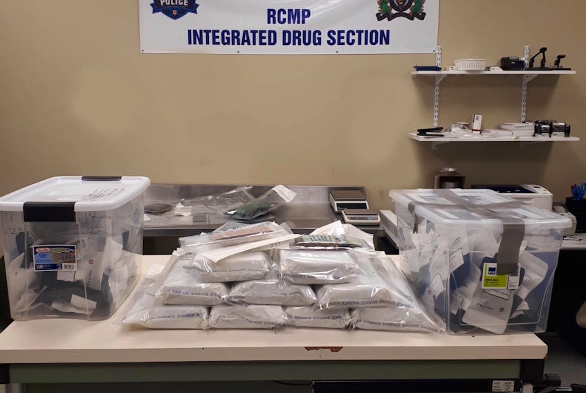 Police seized nine kilograms of cocaine, with a street value of about $1 million, from a vehicle on Highway 102 near Enfield on Thursday and arrested the driver, a West Porters Lake man.