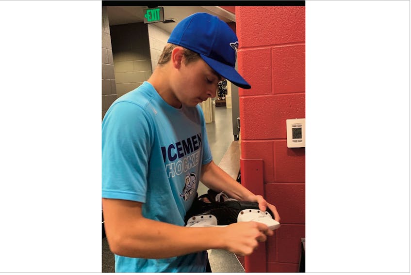 Cole Hillier was the Jacksonville Icemen's assistant equipment manager last season, but was promoted to the top job for the 2019-20 ECHL campaign. — Submitted