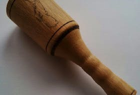 A Nova Scotia woodturning group (Nova Woodturners Guild) recently undertook a "challenge" to keep busy during these COVID isolation days. Dianne Looker carved a lovely sentiment into her gavel.