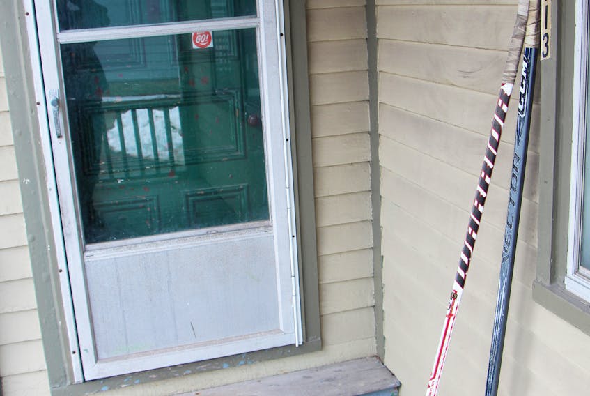 Leaving hockey sticks on porches was one of the many tributes Canadians, from one coast to the other, took part in to show their support for Humboldt and the Broncos.