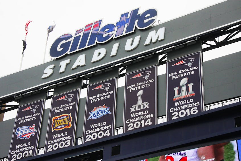 The New England Patriots will now have to make room for another championship banner at Gillette Stadium.
