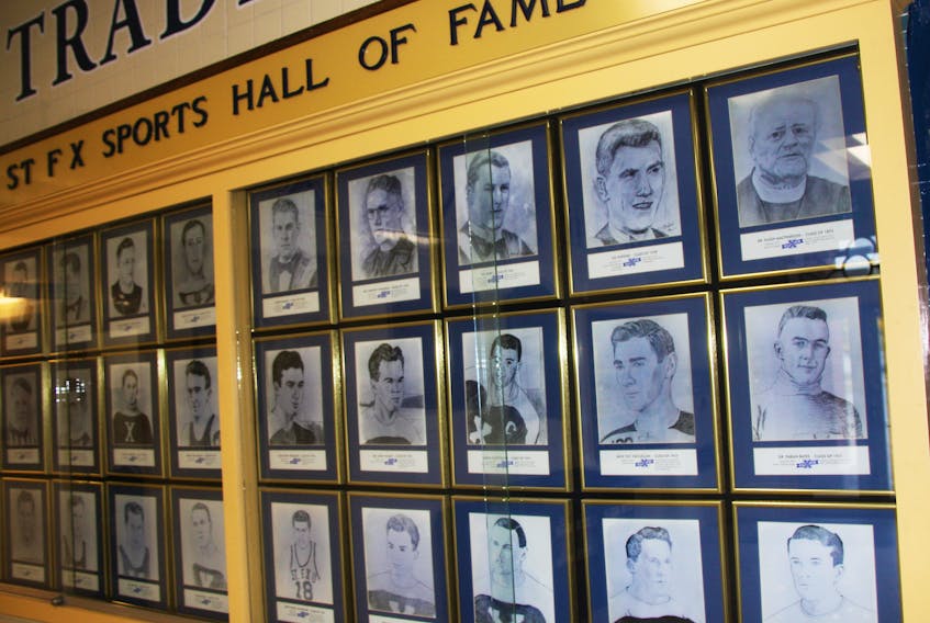 Maybe the wall space for an Antigonish sports hall of fame wouldn’t be a plentiful as what the Oland Centre provides for St. F.X., but that could be worked around.