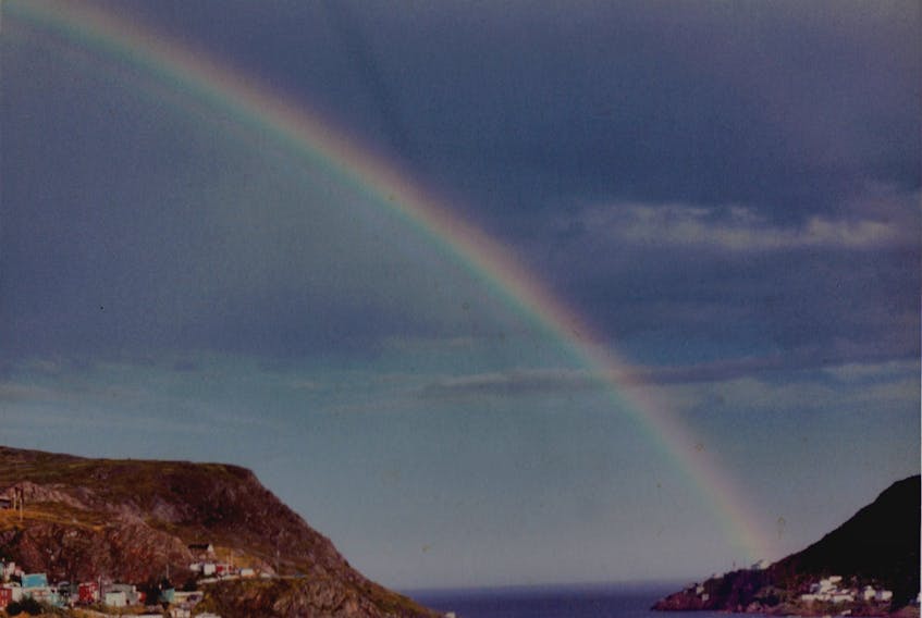 I was told more than once: “if you wait 10 minutes, the weather will change here in St. John’s." These rapidly changing conditions often result in lovely rainbows, like this one over the harbour.  Marc Glassman captured this beauty from his window on Duckworth Street.