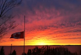 There is so much beauty all around us.  This month many have found comfort and inspiration in the sensational spring sunsets that stretched across the region. This is what the late-day sky looked like when Barb Williams stepped outside her home in Blandford, N.S.