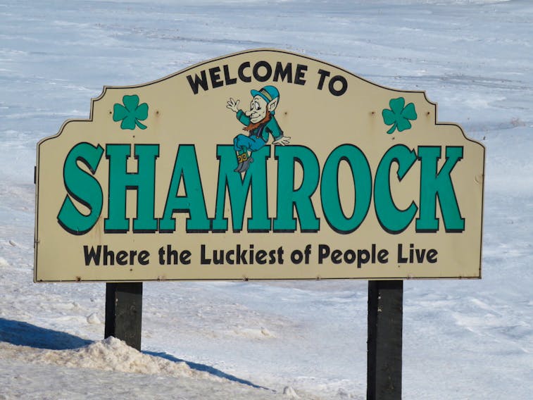 While driving on Route #225 from Summerside to Charlottetown, Michele and Mike came across this timely sign. It was the end of last month, but Michele saved it for today.  I can’t speak for the residents of Shamrock PEI, but we are lucky that Michele shares so many lovely Island photos with us!

Happy St. Patrick’s Day from Michele & Mike Lawlor