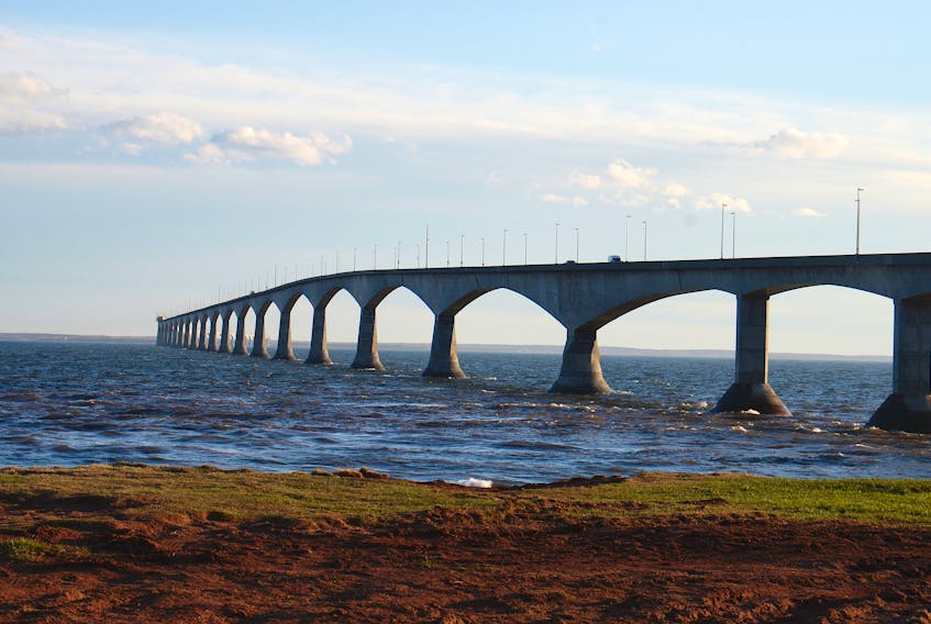 The Confederation Bridge connects Prince Edward Island with New Brunswick.