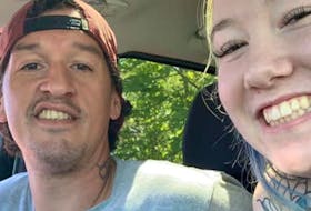 Miranda Taylor and Kaz Henry Cox are shown together in a selfie posted on her Facebook page. Cox is charged with first-degree murder in the July 2019 shooting death of Triston Reece in Halifax, while Taylor is charged with being an accessory after the fact and two counts of intimidation.