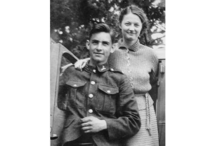 Major Hugh Murray MacLeod and his sister Catherine (who also grew up in New Glasgow) taken at Aldershot in 1936.