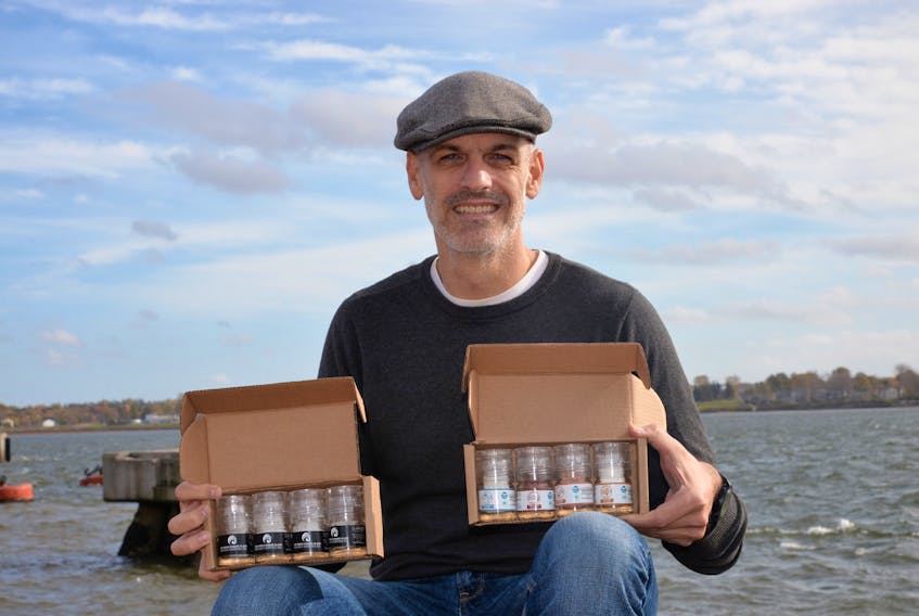 Darren Blanchard, co-founder of the P.E.I. Salt Co., is looking to grow the business and help out with charitable organization.
Terrence McEachern/The Guardian
