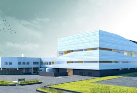 This rendering shows what the Dartmouth General Hospital will look like after the current renovations.