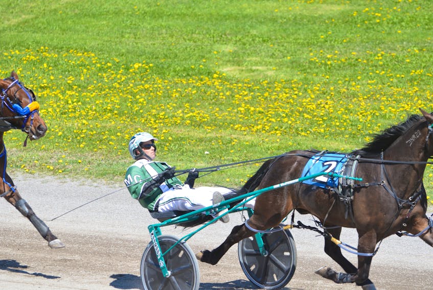 Marc Campbell recorded his 2,000th driving win at Red Shores Racetrack and Casino at the Charlottetown Driving Park on Thursday night.