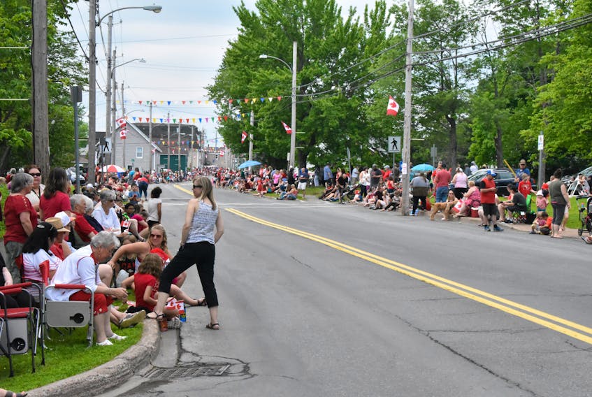 The Westville fire department worked hard to make this year's Canada Day events a success.