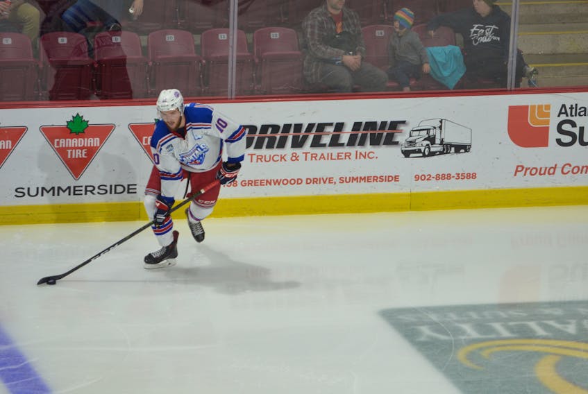 Summerside Western Capitals forward Kallum Muirhead has been named the Canadian Junior Hockey League’s second star of the month for November.