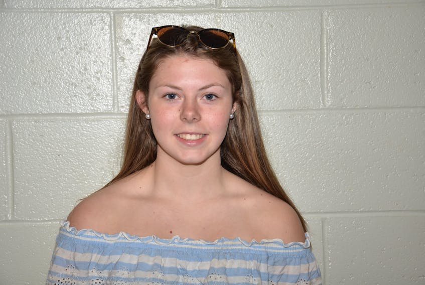 Lexie Murphy has been named the Greco Pizza/Capt. Sub student-athlete of the month at Kensington Intermediate-Senior High School.