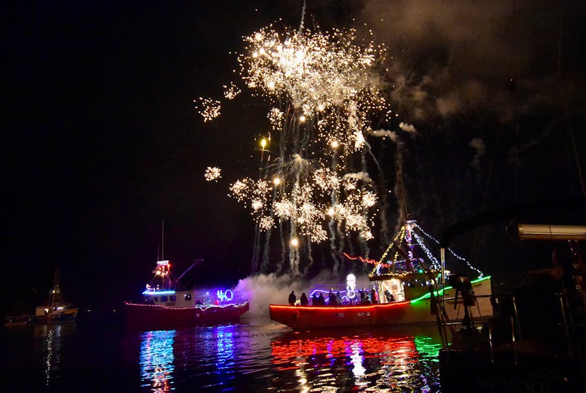 2018 Yarmouth Seafest Rudders Parade of Lights in Yarmouth harbour held the evening of July 14. TINA COMEAU PHOTO