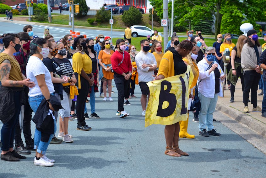 Hundreds attended a rally for Indigenous justice in Halifax on Saturday, June 13.