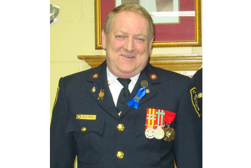 Stellarton Fire Chief Dwight Campbell has passed away.