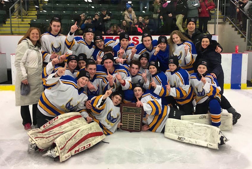 The Frank Roberts claimed the 2018 Akita Shield Thursday night at the C.B.S. Arena. — Twitter/TownofCBS