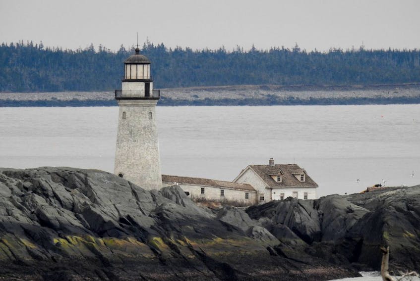 PHOTO COURTESY OF DAN ROBICHAUD
The movie project that has been underway in Yarmouth for the past couple of months is drawing to a close. Soon we’ll be back to only one lighthouse at Cape Forchu.