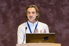 Health psychologist Dr. Michael Vallis spoke about the importance of health-care providers addressing diabetics' mental health needs at a Diabetes Canada conference this week. - Contributed