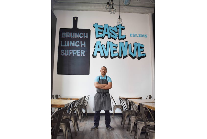 Charles Quintanilla is looking forward to opening his new restaurant East Avenue in downtown New Glasgow.