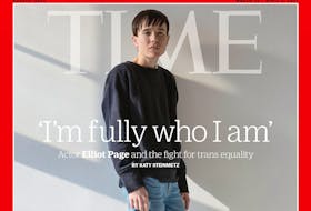 Nova Scotia actor Elliot Page became the first trans man to appear on the cover of Time Magazine this week, for an in-depth article by Katy Steinmetz. - Time Magazine