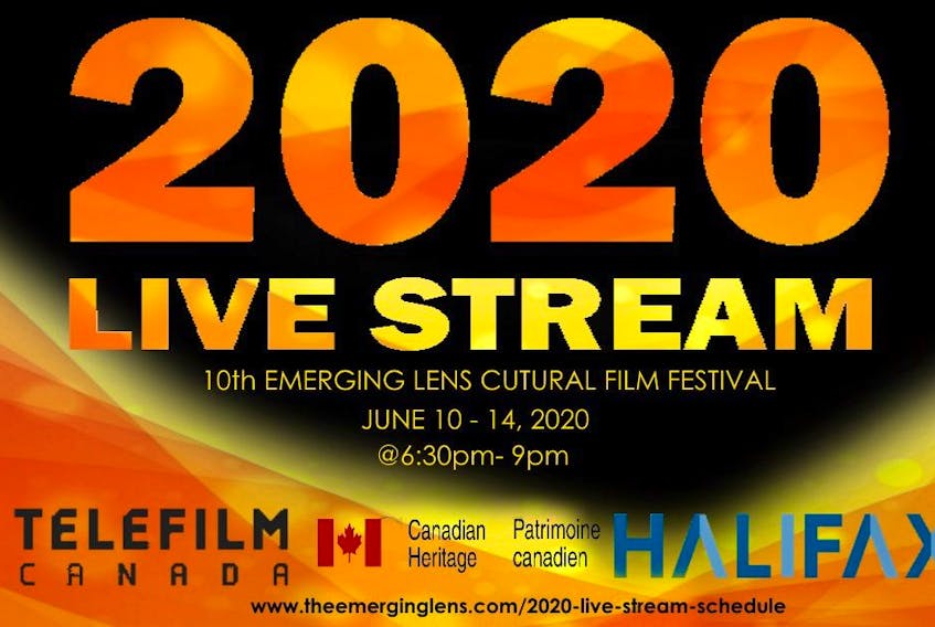 The 10th anniversary edition of Halifax's Emerging Lens Cultural Film Festival will take place online this year, with free streaming films and Q&A sessions livestreaming from June 10 to 14 at 6:30 p.m. each night.