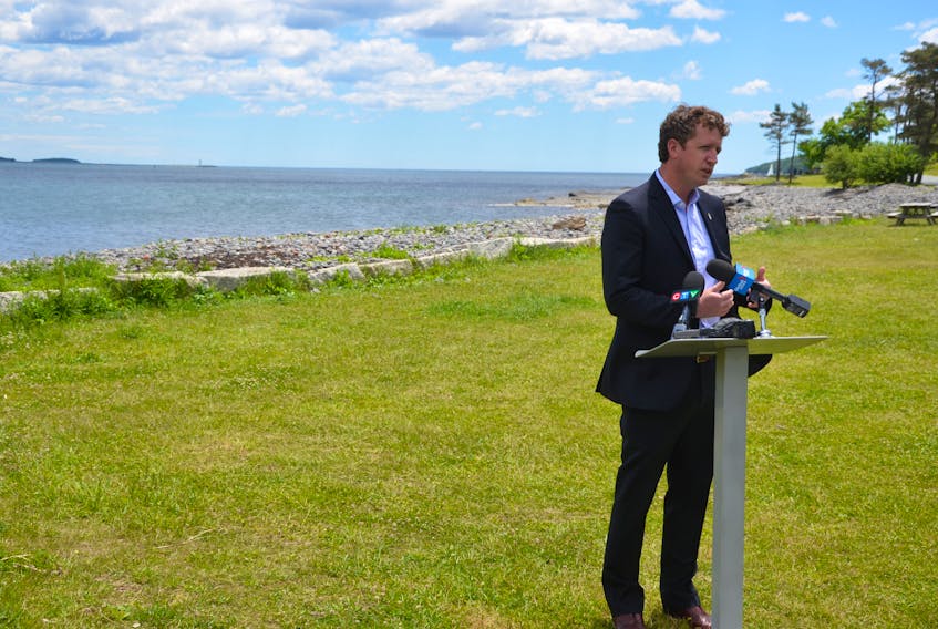 Then Environment Minister Iain Rankin announces in late June government’s intention to introduce coastal protection legislation.
