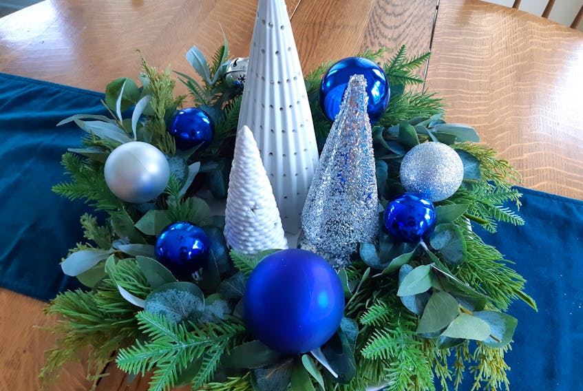 Be creative with colours this holiday season and find items that suit your style. - Photo Janet Armstrong.