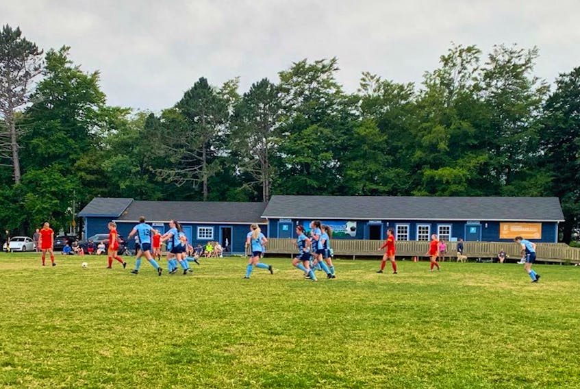In a rematch of last year’s provincial final, Holy Cross and Feildians played to a 3-3 draw in Breen’s Jubilee Trophy women’s soccer Monday night at Feildian Grounds. Holy Cross is first in the 2020 league standings, followed by Feildians. — SUBMITTED