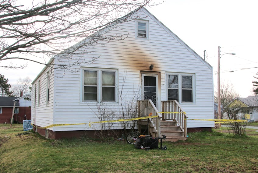 A family of five was able to get safely out of this house, on Hillside Avenue, after a fire broke out early Friday morning.