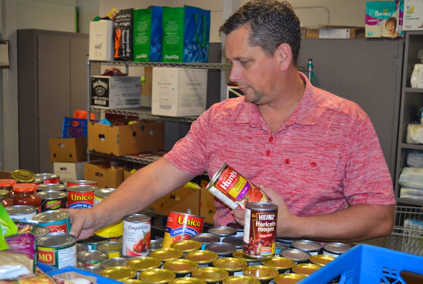 Mike MacDonald, general manager of the Upper Room Food Bank.