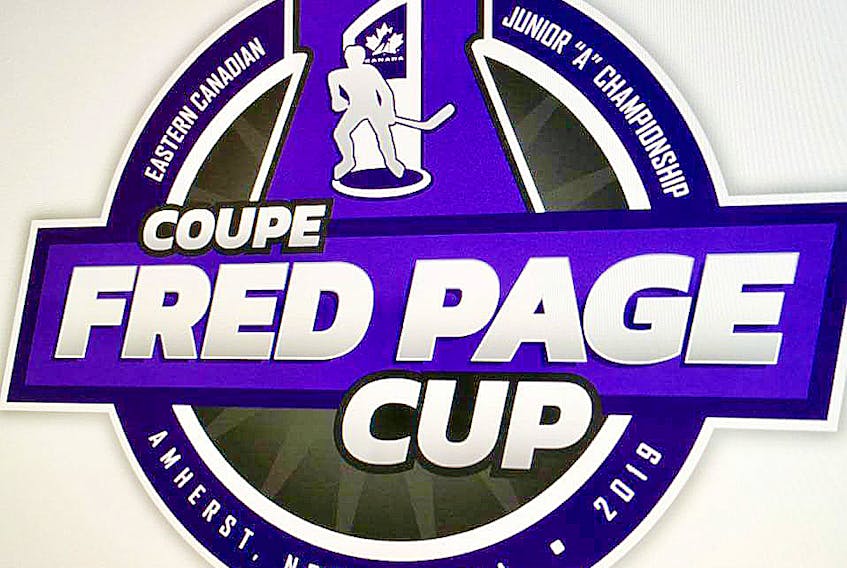 The Amherst CIBC Wood Gundy Ramblers have been awarded the 2019 Fred Page Cup, Eastern Canadian Junior A Hockey Championships.